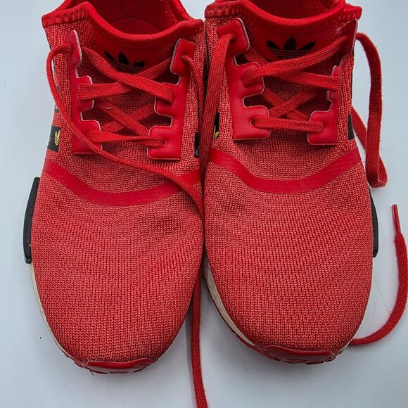 Adidas NMD_R1 J Mini Trefoils Kids Size 6 Red Athletic Shoes Walking Running Sch - Picture 10 of 13